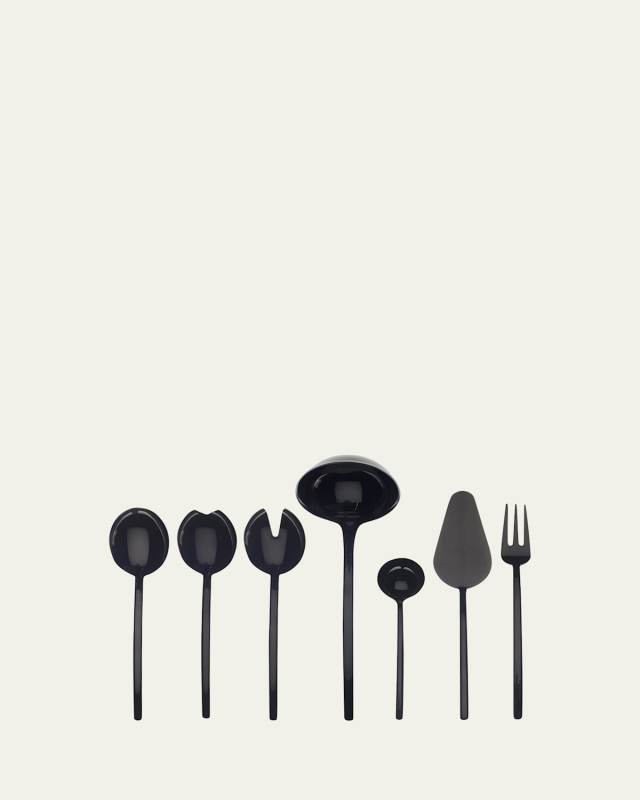 Due Oro Nero 7-Piece Full Serving Set